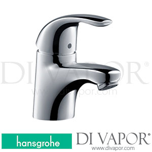 Hansgrohe 31700000 Focus E Single Lever Basin Mixer 50 with Pop-Up Waste Set 05/03 - 06/04 Spare Parts