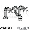 Cifial 31700ED Edwardian 2 Hole Deck Bath Filler Spare Parts