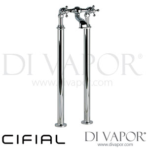 Cifial 31700EDF Edwardian 2 Hole Floor Standing Bath Filler Spare Parts