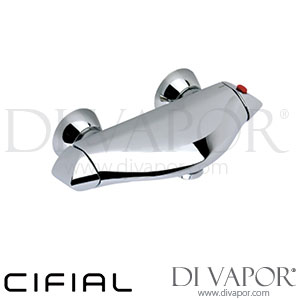 Cifial 31700SY Techno 65 Exposed Thermostatic Bath Shower Mixer Spare Parts