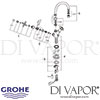 Grohe Arabesk Sink Mixer Spares