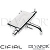 Cifial 31707TB Techno 300 2 Hole Wall Manual Bath Shower Mixer Spare Parts