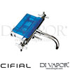 Cifial 31708TB Techno X300 2 Hole Wall Bath Shower Mixer Spare Parts