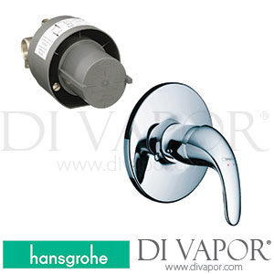 Hansgrohe 31766000 Focus E Single Lever Shower Mixer Set for Concealed Installation 01/05 - 03/15 Spare Parts