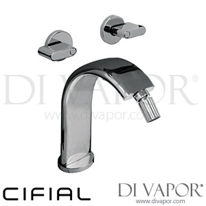 Cifial 31800M3 M3 Bidet Mixer with Wall-Mounted Valves 3F Spare Parts
