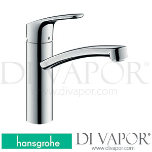 Hansgrohe 31804000 Focus M41 Single Lever Kitchen Mixer 160, Lowpressure/Vented Hot Water Cylinders, 1Jet Spare Parts 12/15 - 01/17