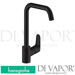 Hansgrohe 31834670 Focus M41 Single Lever Kitchen Mixer 260, 1Jet, Dzr Spare Parts >10/20