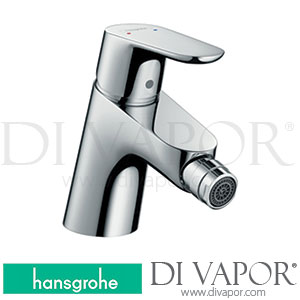 Hansgrohe 31928000 Focus Single Lever Bidet Mixer with 2 Flow Rates with Pop-Up Waste Set 08/12 - 02/17 Spare Parts