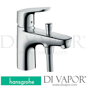 Hansgrohe 31938000 Focus Single Lever Bath and Shower Mixer Monotrou with 2 Flow Rates 09/11 - 04/20 Spare Parts