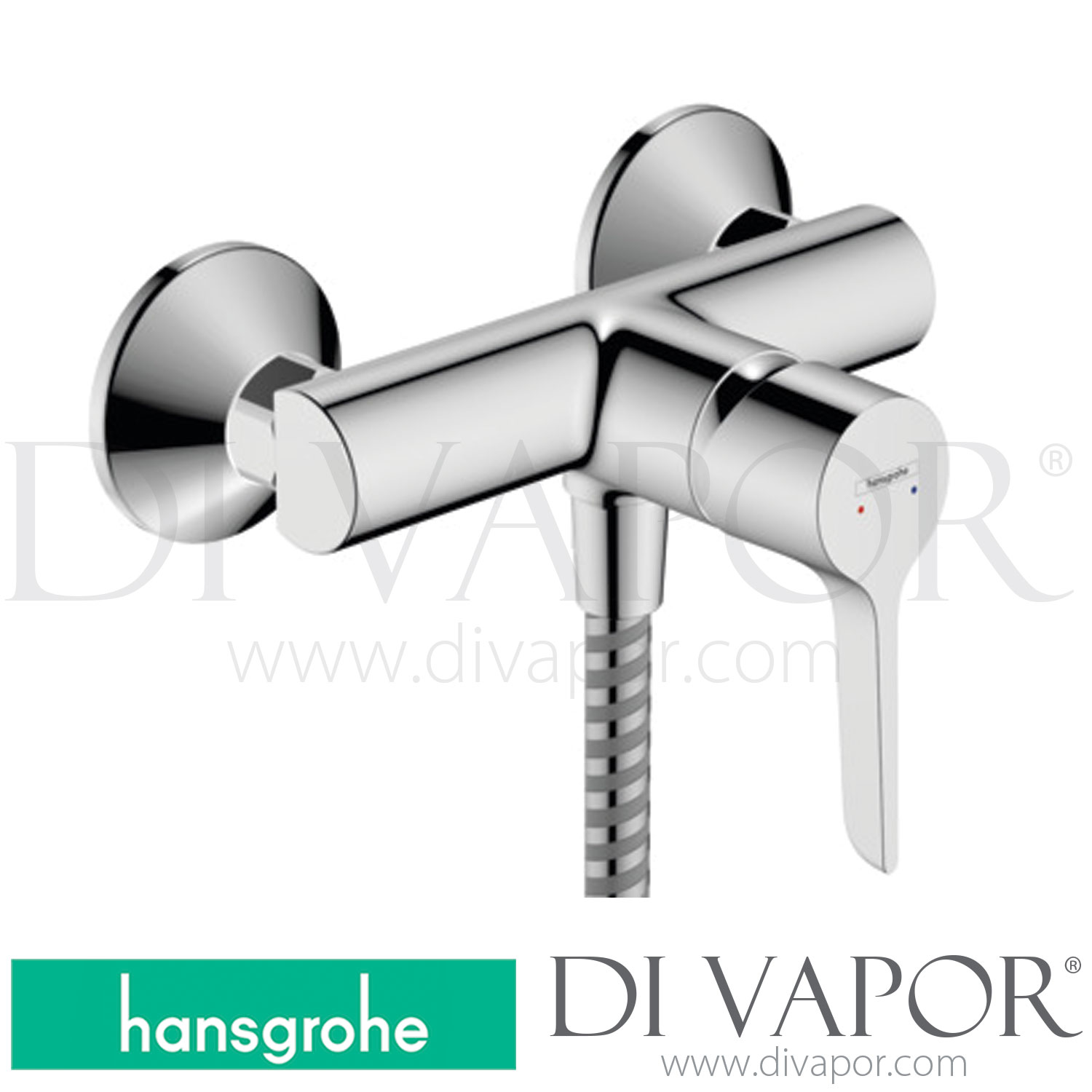 Hansgrohe 31956000 Waterforms Single Lever Shower Mixer For Exposed 