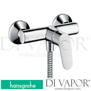 Hansgrohe 31963000 Focus Single Lever Shower Mixer for Exposed Installation Switzerland 10/08 - 12/13 Spare Parts