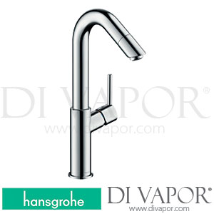 Hansgrohe 32055000 Talis Single Lever Basin Mixer 250 with Pop-Up Waste Set and Swivel Spout with 60? Range 01/12 - 12/17 Spare Parts