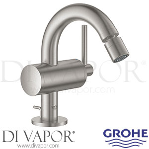 Grohe 32108DC3 Atrio Single Lever Supersteel Bidet Mixer M-Size Spare Parts
