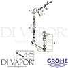 Grohe 32108DC3 Mixer Spare Tech Diagram