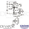 Grohe 32109DC1 Mixer Spare Diagram