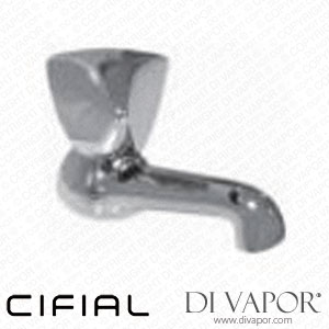 Cifial 32110CP-625 Style Oliva Pillar Tap with Pop Waste Spare Parts