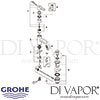 Grohe Lineare Basin Mixer S-Size Spares