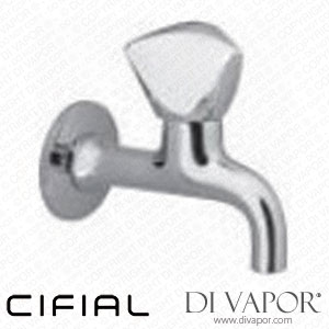 Cifial 32120CP-625 Oliva 1 1/2 Inch Red Handle Stop Valve 100mm Spare Parts