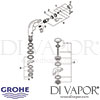 Grohe Ondus Digital Basin Mixer Spares