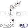 Grohe 3212800A Mixer Spare Tech Diagram