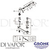 Grohe 32134001 Mixer Spare Tech Diagram