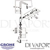Grohe Atrio Single-Lever Sink Mixer Tap Spares
