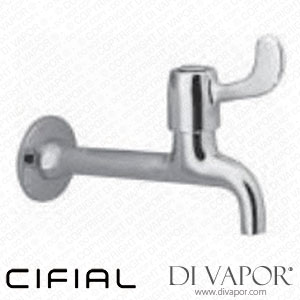 Cifial 32141HP-625 Hospital Wall Tap (Simple) Spare Parts