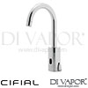 Cifial Infrared Electronic Washbasin Tap 9V 1F Spare Parts