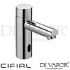 Cifial Infrared Electronic Washbasin Tap 9V 1F Spare Parts