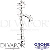 Grohe 32170000 Mixer Spare Tech Diagram