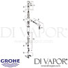 Grohe Essence Single-Lever Sink Mixer Spare Parts