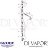 Grohe Essence Single-Lever Sink Mixer Spares
