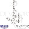 Grohe Europlus Single-Lever Basin Mixer S-Size Tap Spares