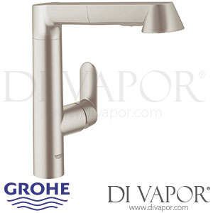 Grohe 32176DC0 K7 Single-Lever Sink Mixer (1/2 Inch) Spare Parts