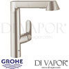 Grohe K7 Single-Lever Sink Mixer Spare Parts