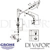 Grohe K7 Single-Lever Sink Mixer Spares