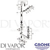 Grohe 32191000Mixer Spare Diagram