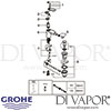 Grohe Veris Single-Lever Bidet Mixer M-Size Tap Spares