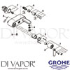 Grohe 32195000 Mixer Spare Diagram