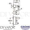 Grohe 32195LS0 Mixer Spare Diagram
