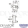 Grohe 32197LS0 Mixer Spare Diagram