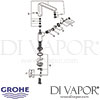 Grohe Veris Single-Lever Sink Mixer Spares
