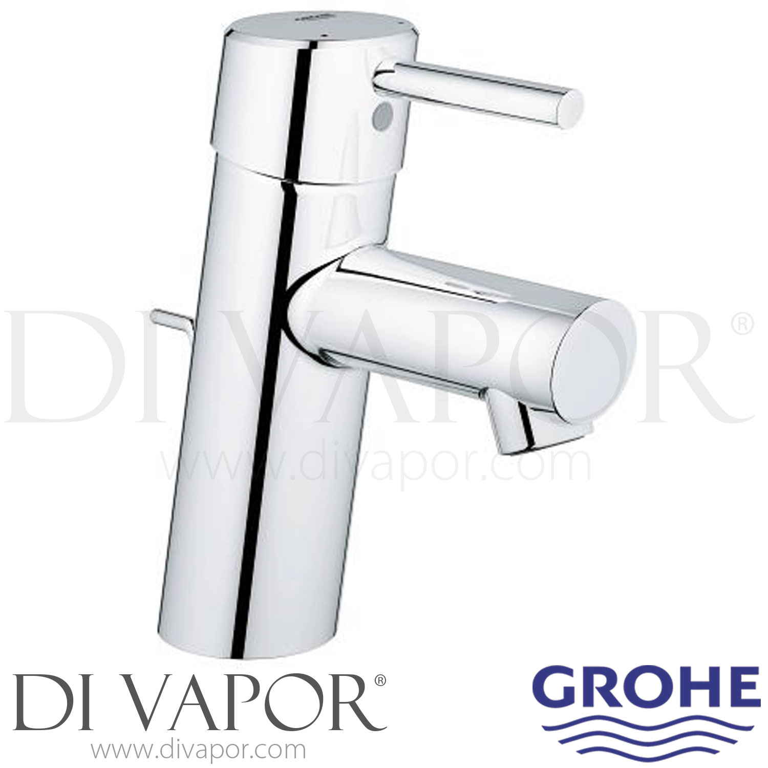 Grohe Concetto Smooth Basin Mixer - PJ Nolan