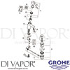 Grohe 3220210L Mixer Spare Tech Diagram