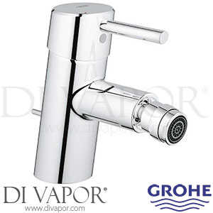 Grohe 32208001 Concetto Single-Lever Bidet Mixer (1/2 Inch) S-Size Spare Parts