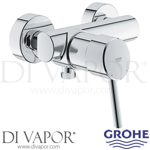 Grohe 32210001 Concetto Single-Lever Shower Mixer Spare Parts