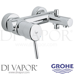 Grohe 32211001 Concetto Single-Lever Bath Shower Mixer Spare Parts