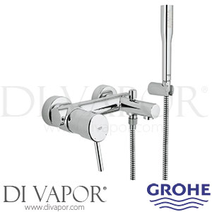 Grohe 32212 Concetto Bath / Shower Mixer (1/2 Inch) Spare Parts