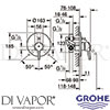 Grohe 32214001 Mixer Spare Diagram