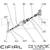 Cifial L Spout Service Frame Dimension
